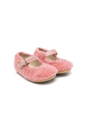 Ballerine shearling rosa DOUUOD KIDS | IDEC410.